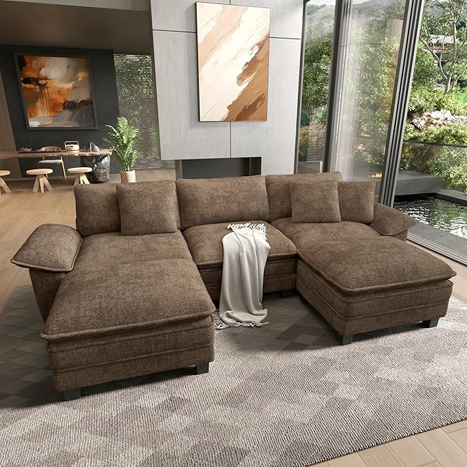 Chenille Grayish Brown