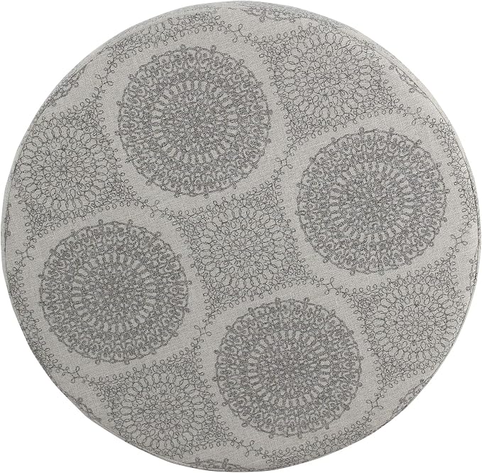 Light Grey Medallion