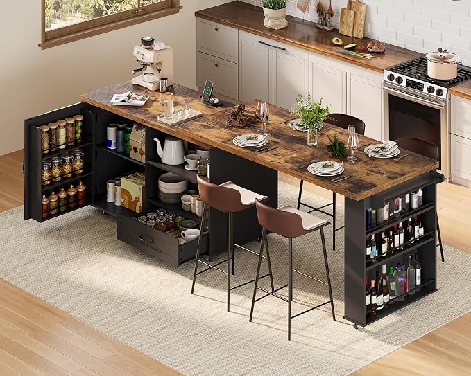 Black + Rustic Brown