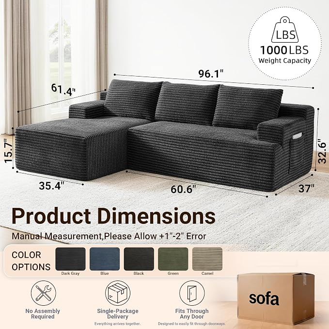 Dark Grey L