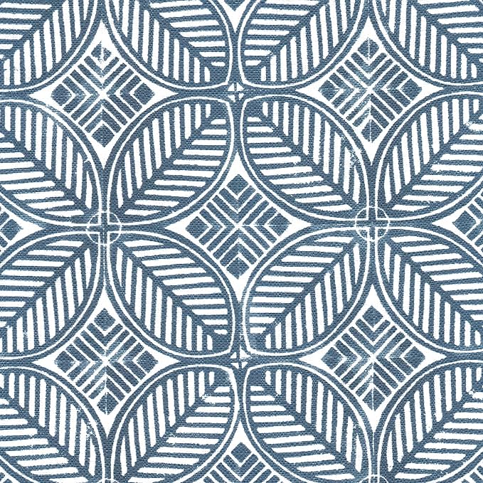 Blue Indigo Print