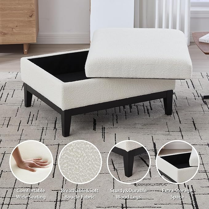 Ivory White-black Wood
