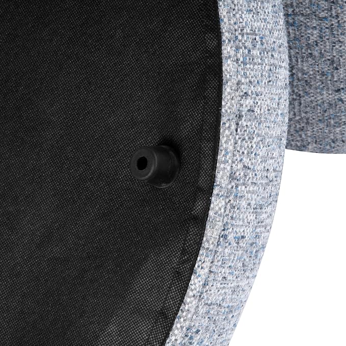 Blue Gray Woven Fabric