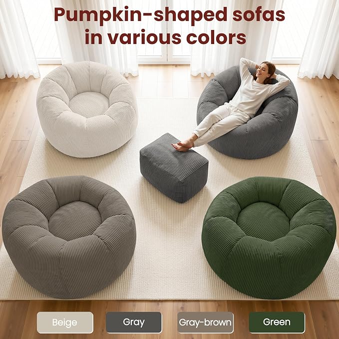 Green-no Ottoman