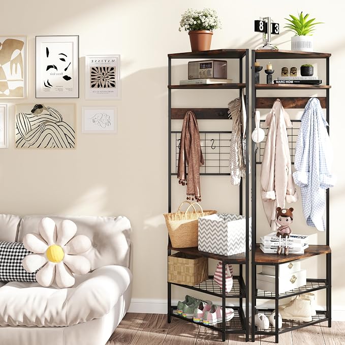 Rustic Brown & Black