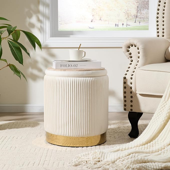 Gold-tone Velvet-beige