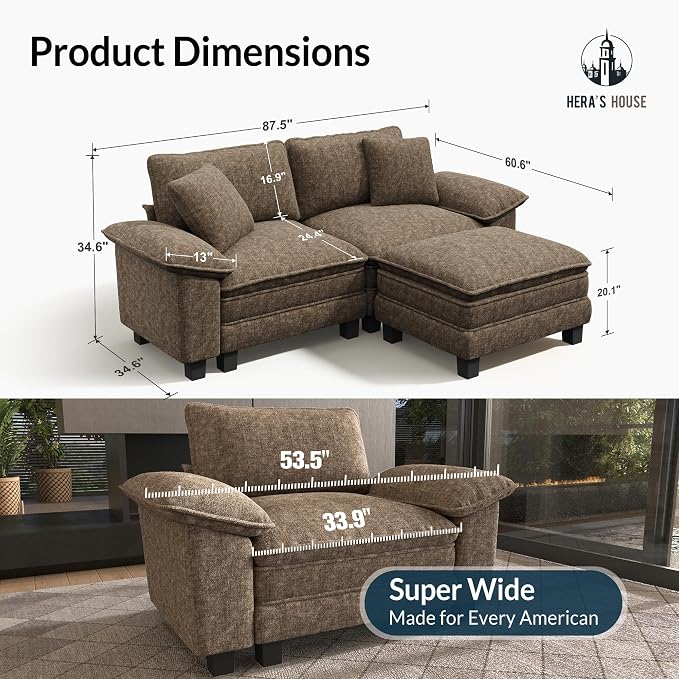 Chenille Grayish Brown