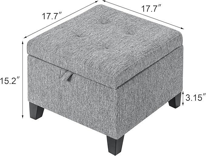 Grey With Wood Legs