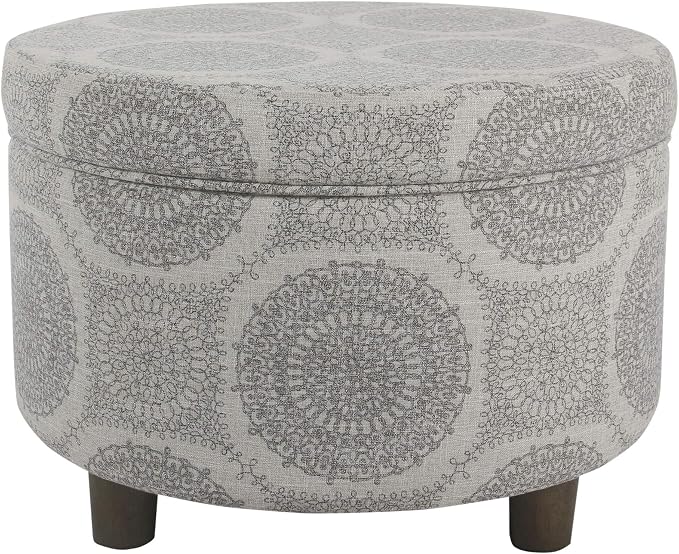 Light Grey Medallion