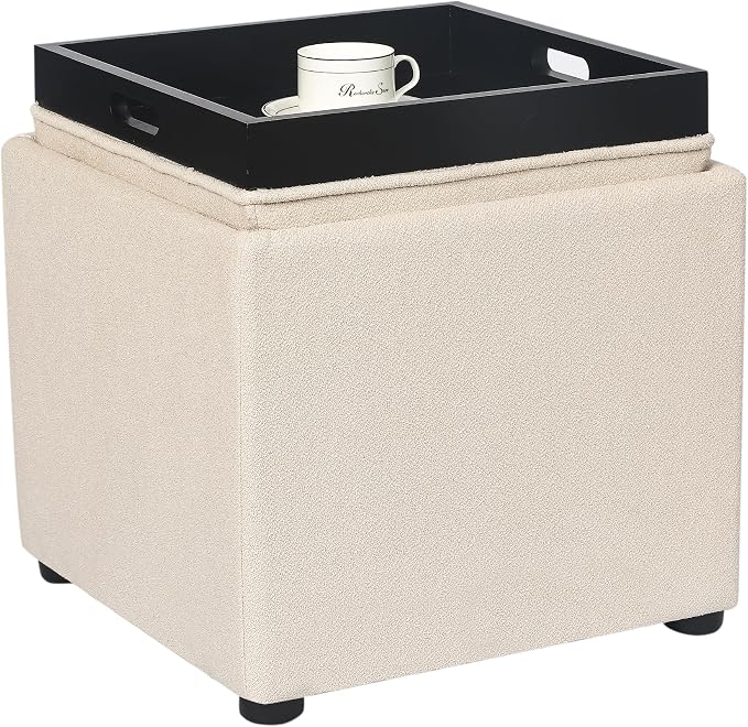 Beige With Tray