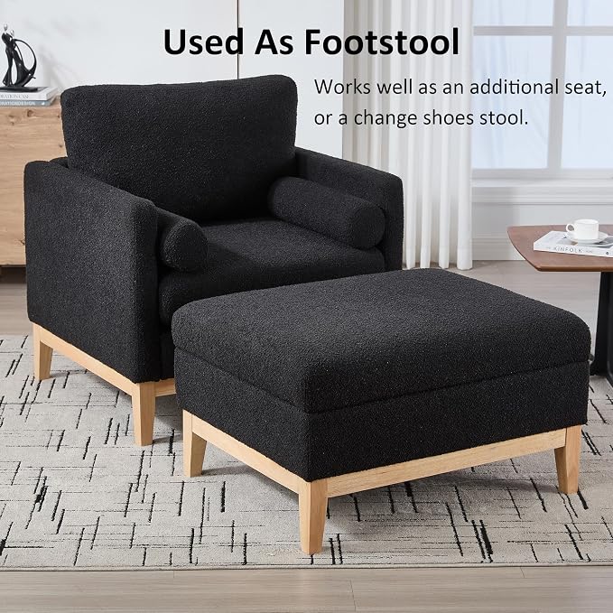 Black-natural Wood