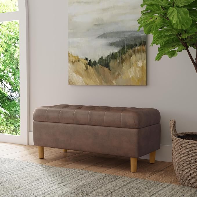 Brown Faux Leather