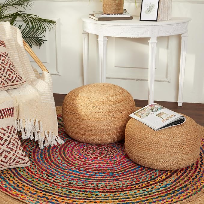 Circular Jute Natural – Two Pack