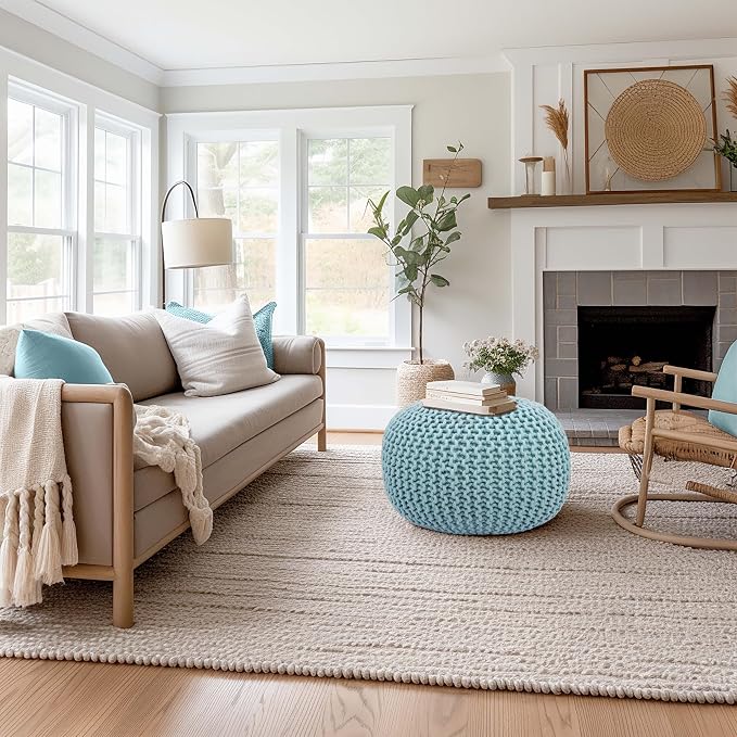Light Blue - Round