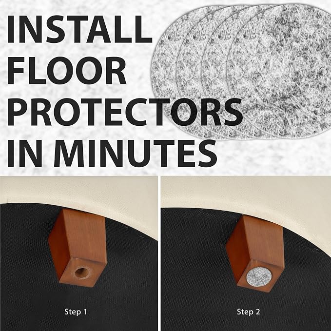 Cream Faux Leather