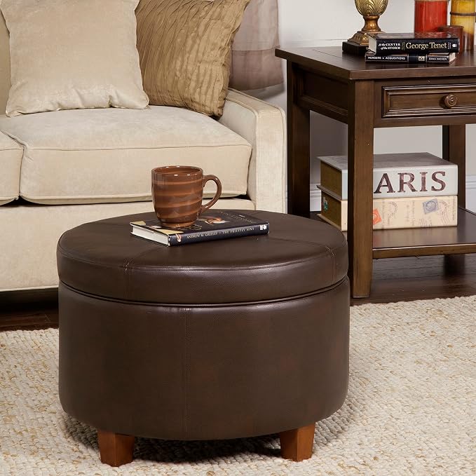 Brown Faux Leather