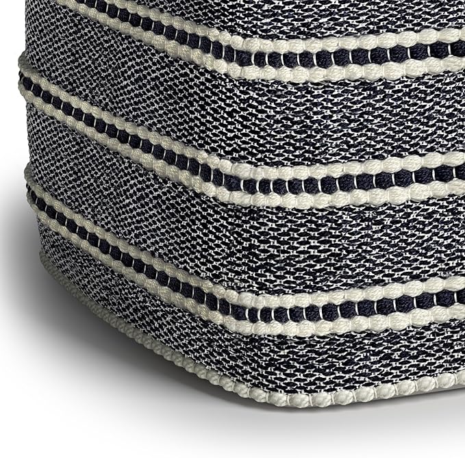 Navy and White