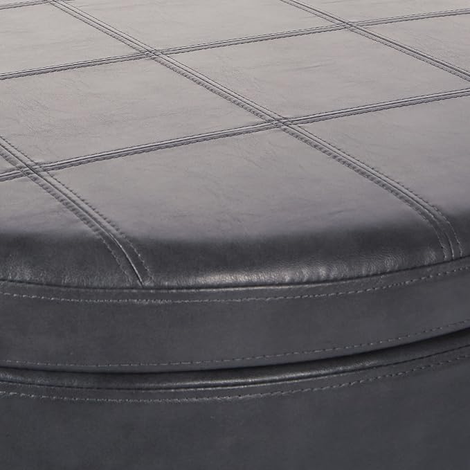 Pewter Faux Leather