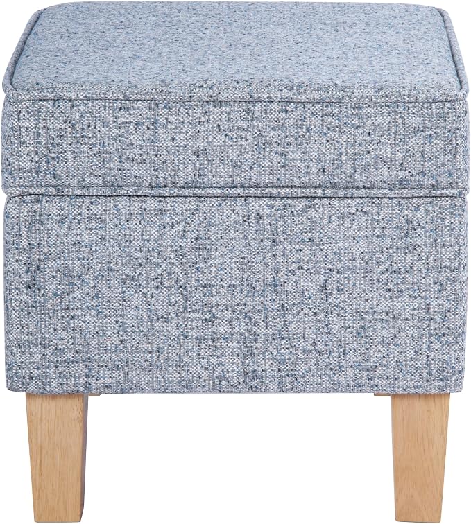 Blue Gray Woven Fabric