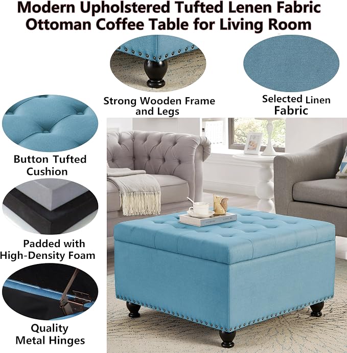 Linen Light Blue