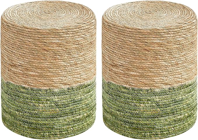 14inch Natural Cattail & Green Corn Shell