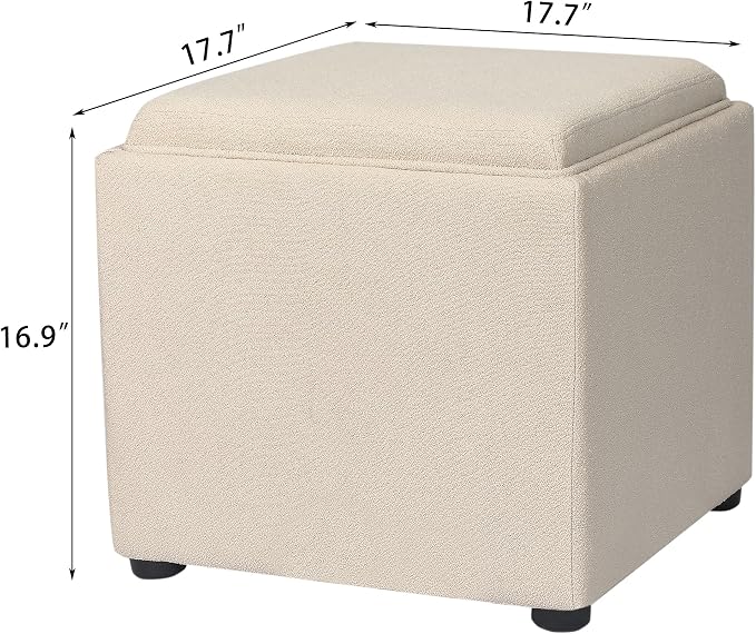 Beige With Tray