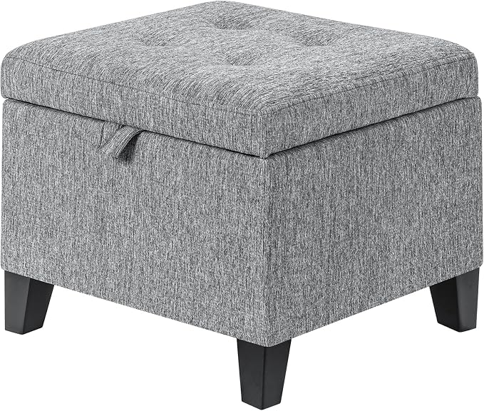 Grey With Wood Legs