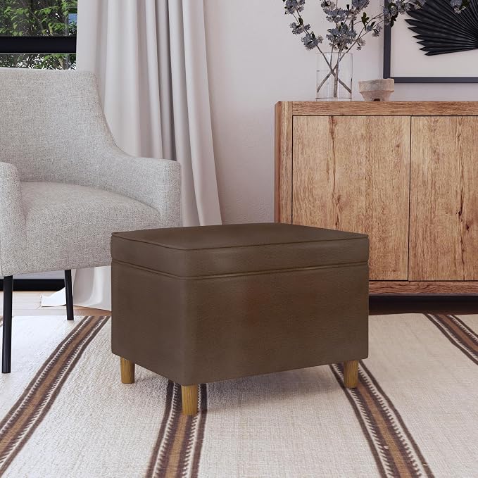 Brown Faux Leather