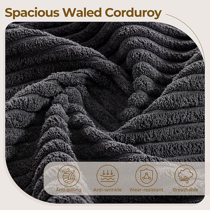 Black,corduroy