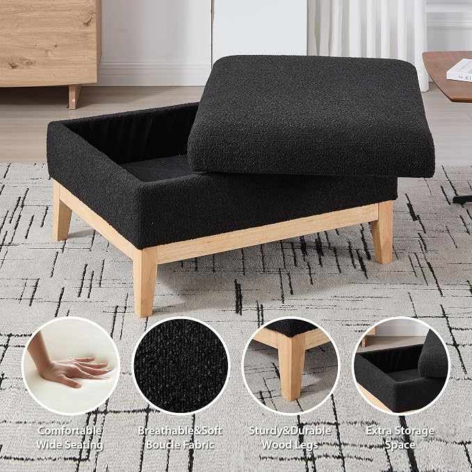 Black-natural Wood