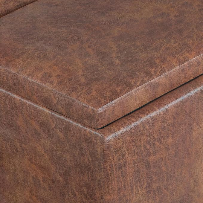 Distressed Saddle Brown