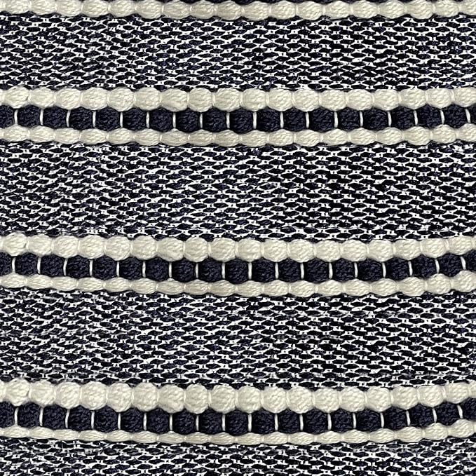 Navy and White