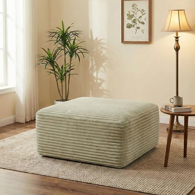 Beige Plush Corduroy