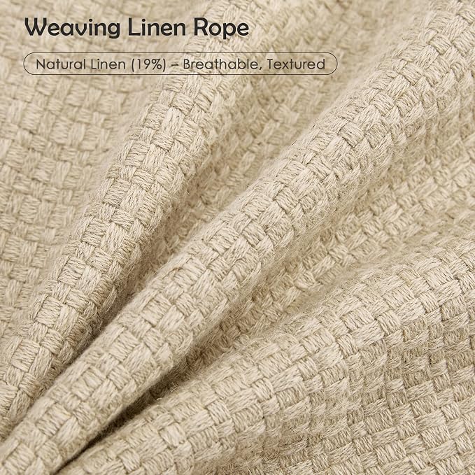 Beige Woven Rope