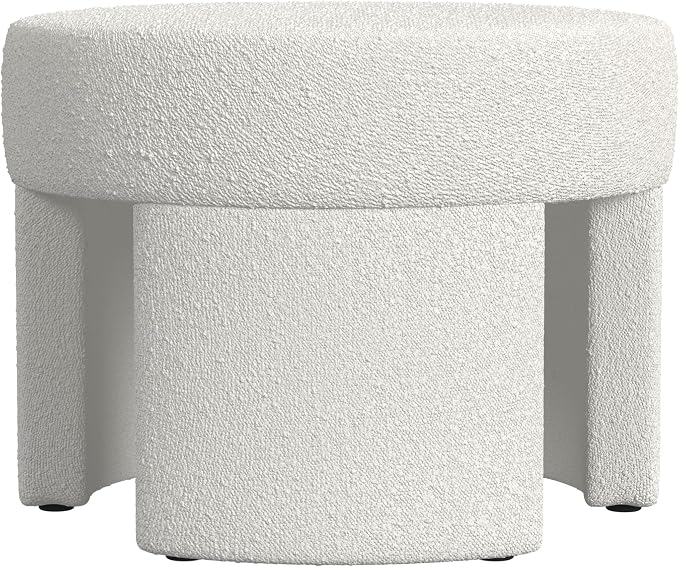 White Cream Boucle