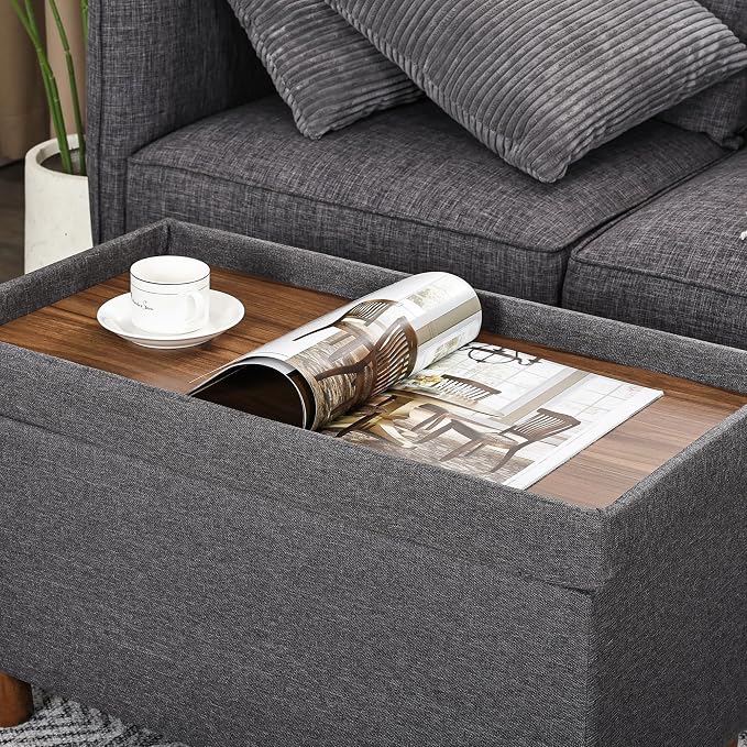 Light Gray With Brown Wood
