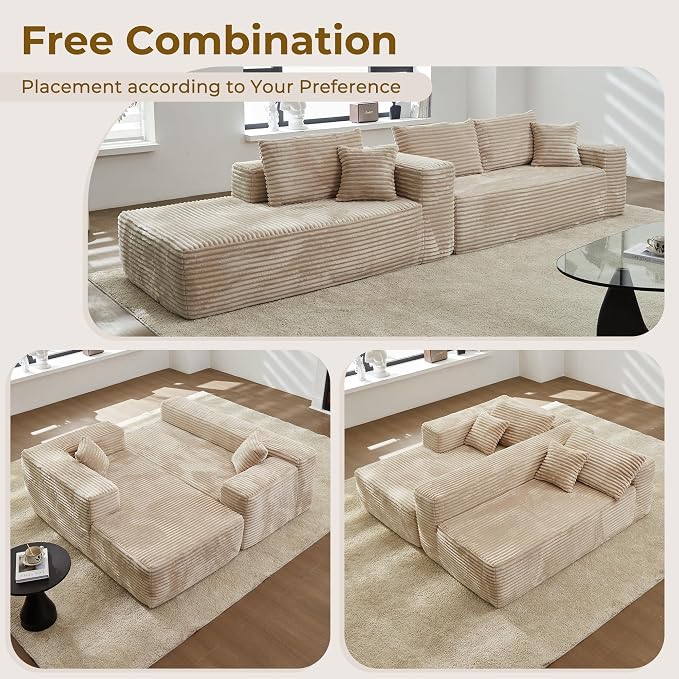 Beige,plush Corduroy