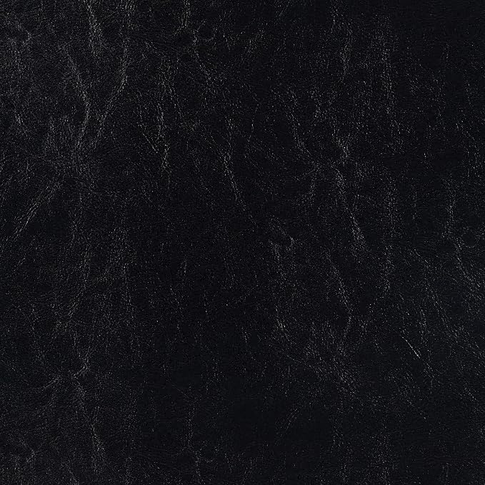 Black Faux Leather