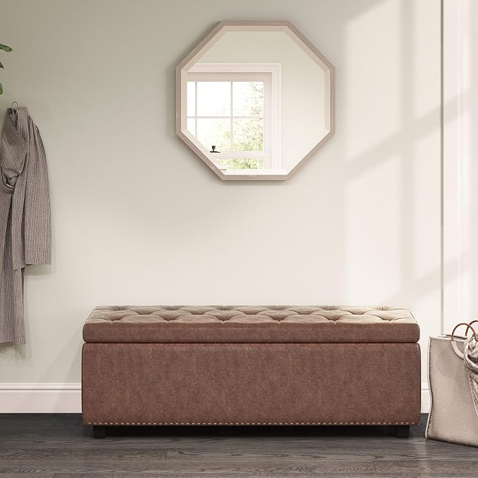 Distressed Saddle Brown