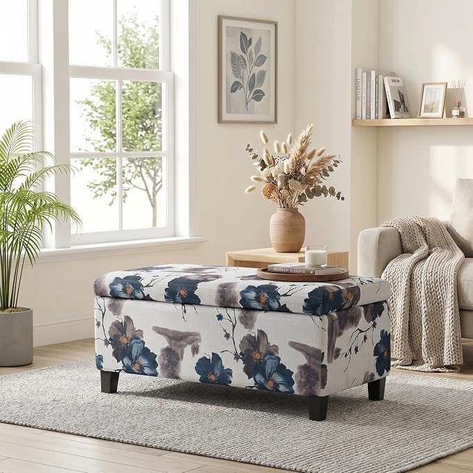 Blue Flower+white
