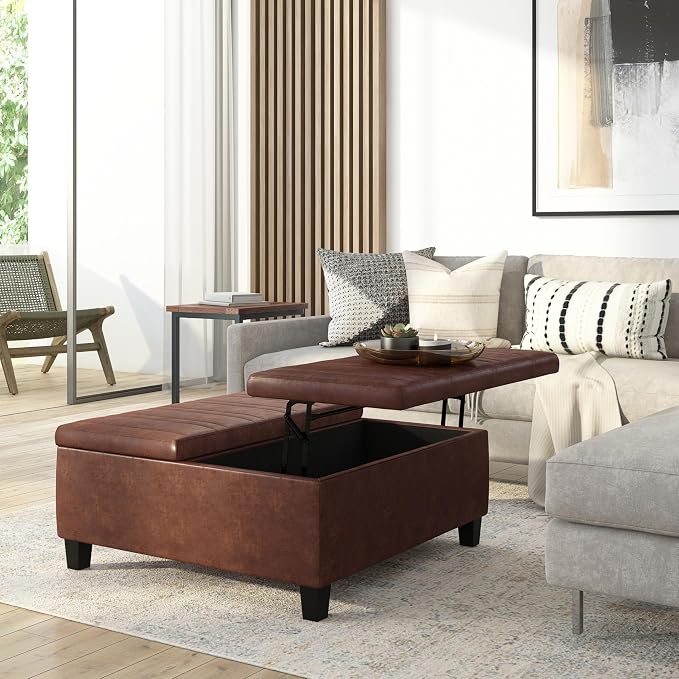 Distressed Saddle Brown