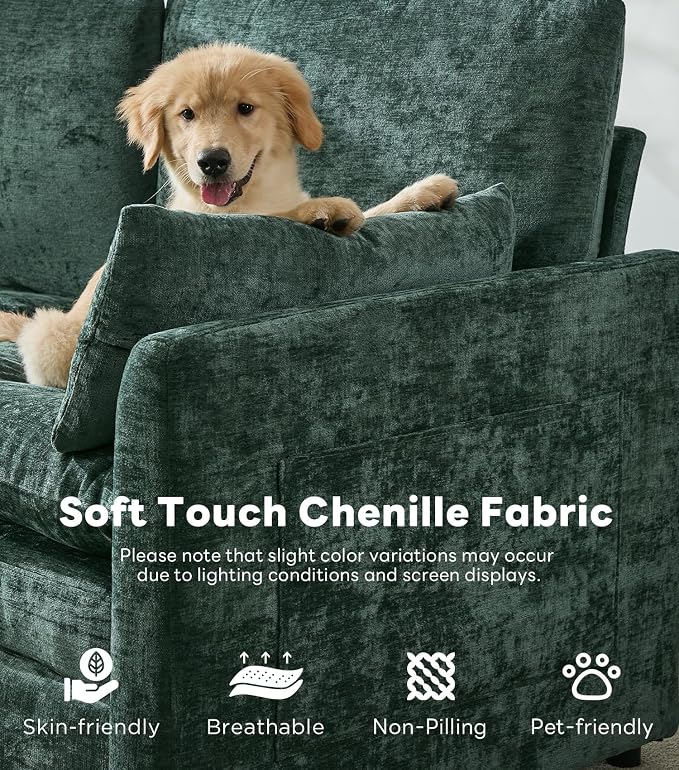 Chenille-green