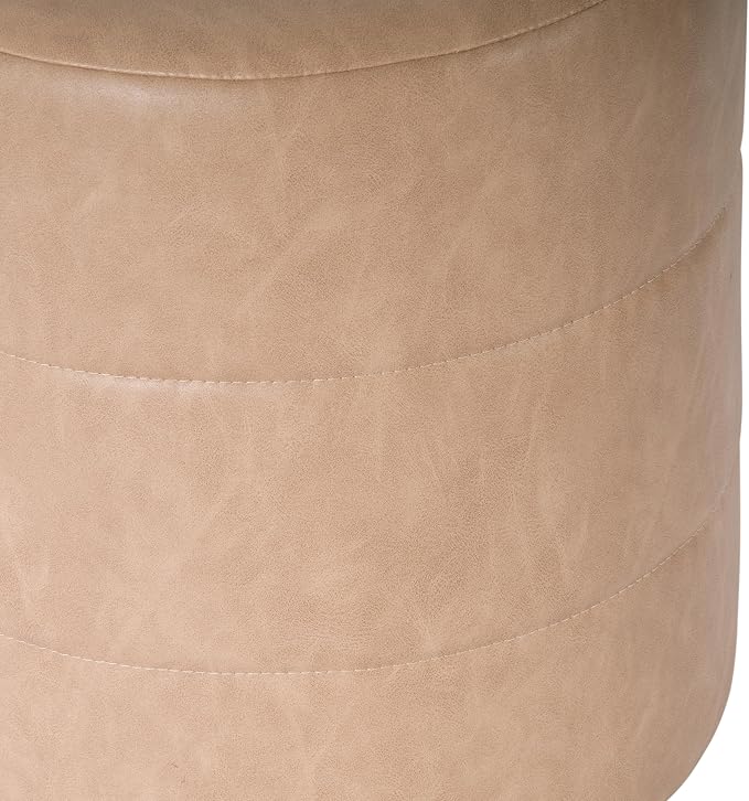 Sand Faux Leather