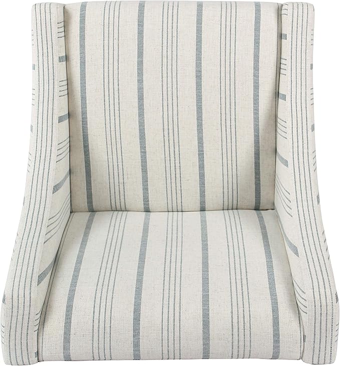 Ivory & Gray Stripe