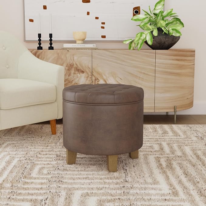 Brown Faux Leather