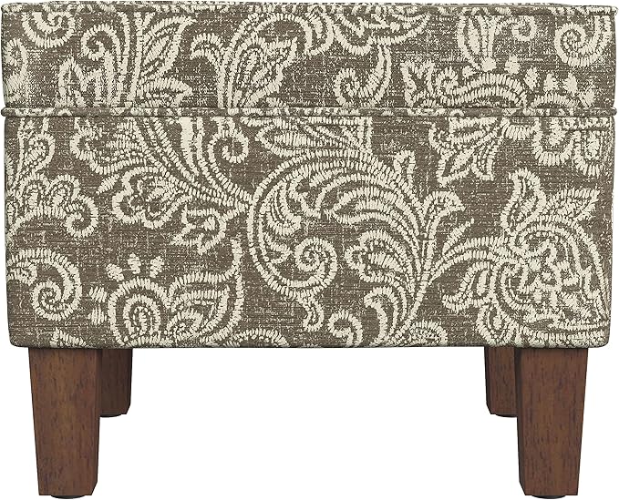 Brown Jacobean Print