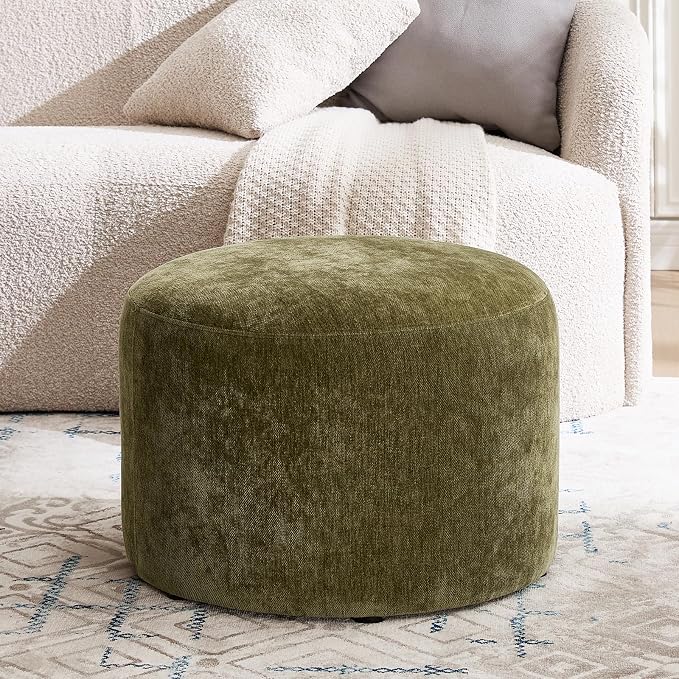 Olive Green Chenille