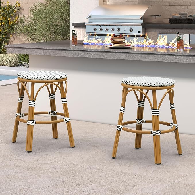 White (Bamboo Finish)