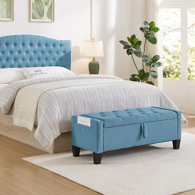 45'' Linen+light Blue