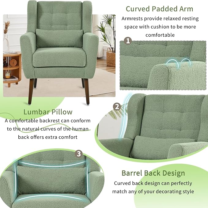 Teddy Light Green